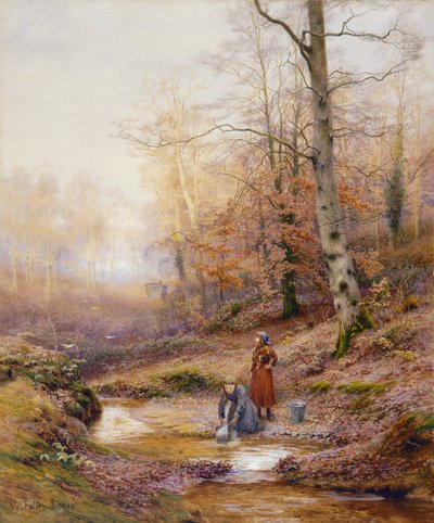 Autumn Woodland, c.1900 by Walter Follen Bishop